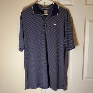 Men’s Striped Callaway Golf Polo